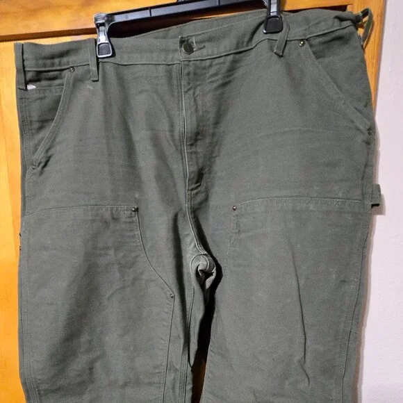 Carhartt Men's Flex Relaxed Fit Canvas Double-Front Utility Work Pant - Picture 1 of 3